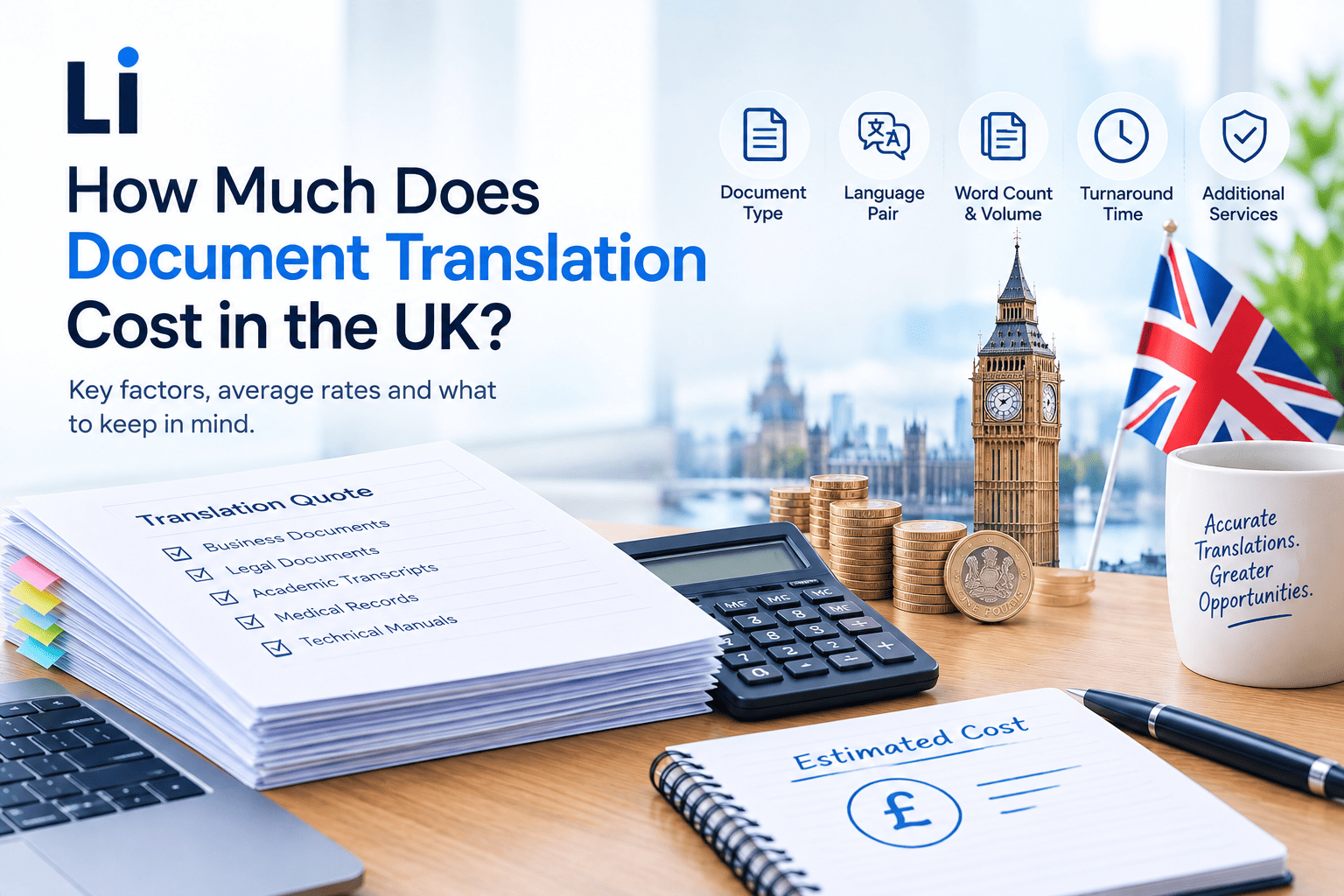 How Much Does Document Translation Cost in the UK?